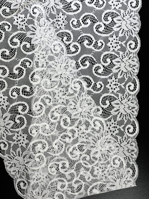 White French Lace Wedding Border Lace Trim For Dress - Image 3