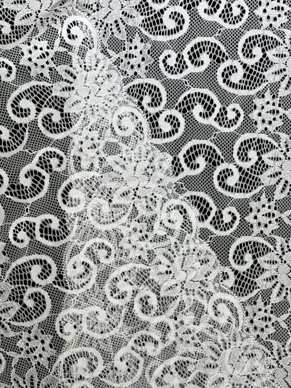 White French Lace Wedding Border Lace Trim For Dress - Image 4