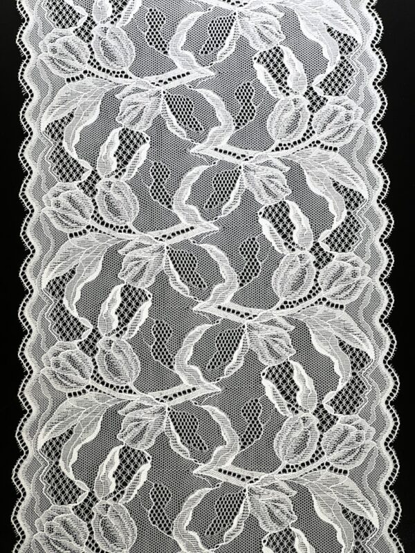 Elastic Lace Trim Fabric