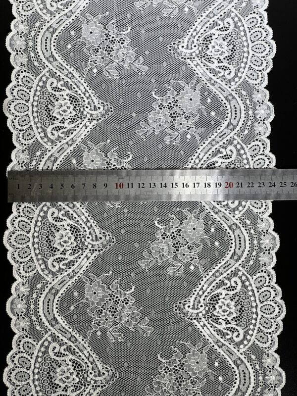 Stretch Mesh Garment Lace Trim For Underwear Bra - Image 2