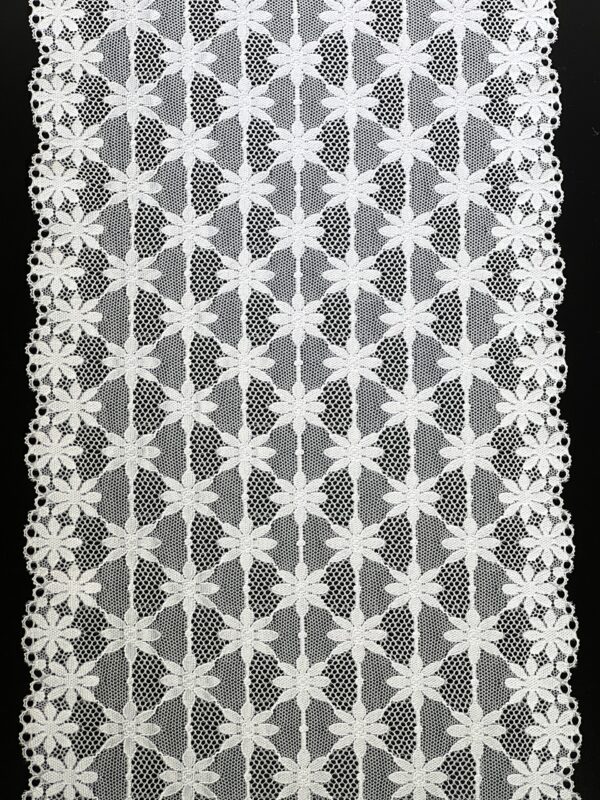 25cm Wide Jacquard Lace Trimming