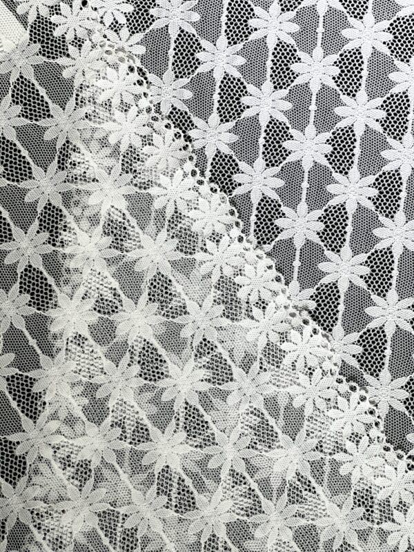 25cm Wide Jacquard Lace Trimming - Image 4