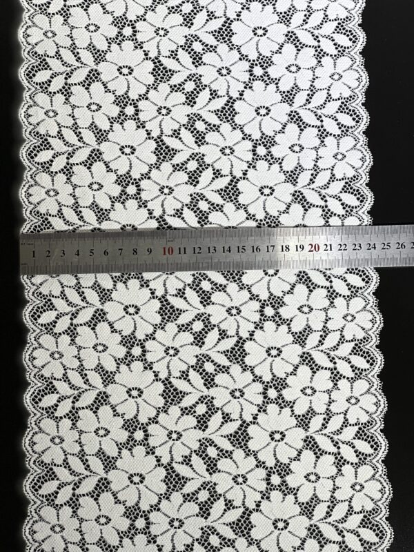 Embroidery Nylon Elastic Lingerie Lace Fabric - Image 2