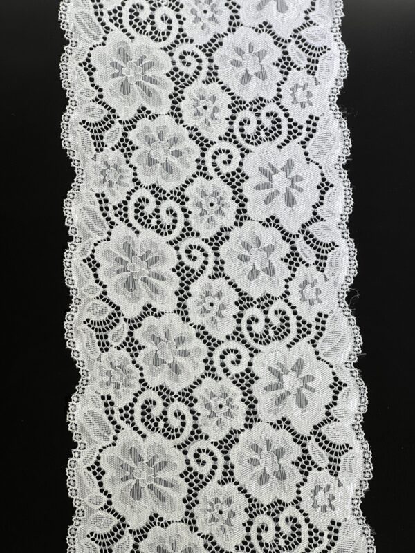 Flower Elastic Lace Trim