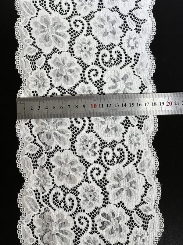 Flower Elastic Lace Trim - Image 2