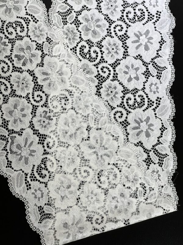 Flower Elastic Lace Trim - Image 3