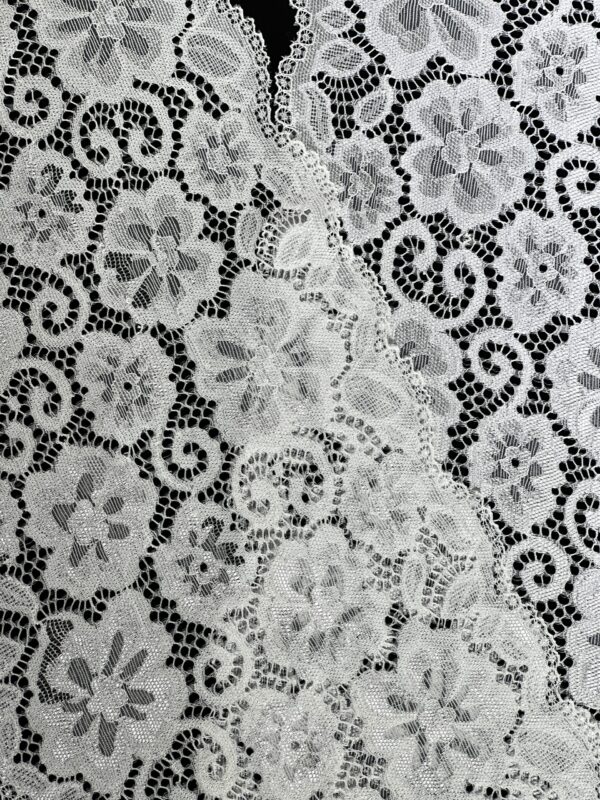 Flower Elastic Lace Trim - Image 4