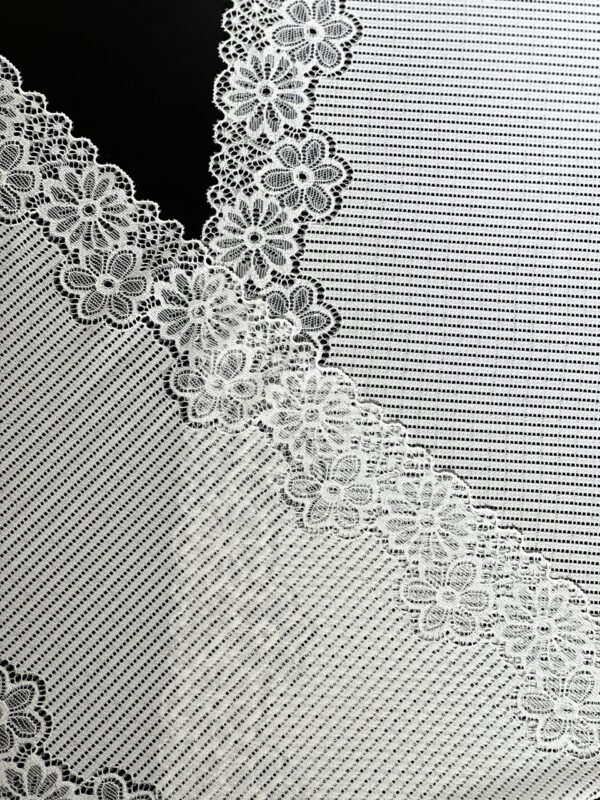 Sexy 3d Knitted Lace Fabrics For Women Wear - Image 4