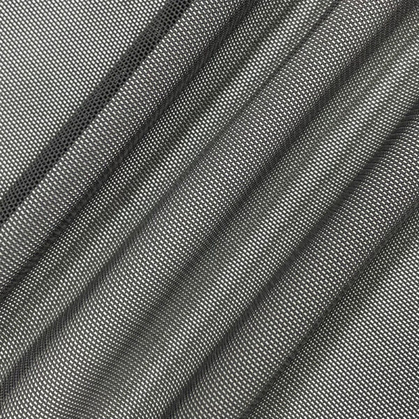 92% Polyester 8%Spandex 170gsm Semi-Glossy Dark Power Mesh - Image 3